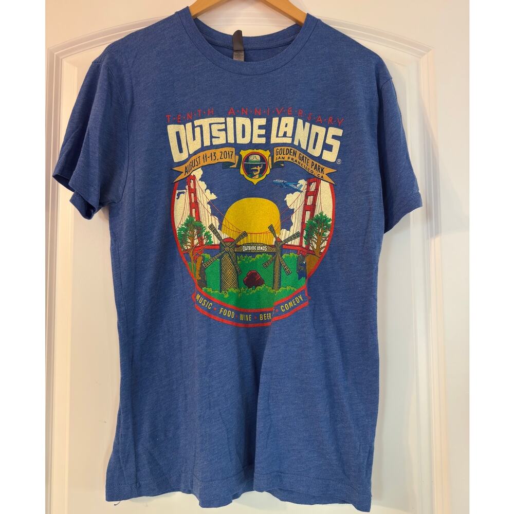 2017 Outside Lands Music Festival Graphics T-Shirt - Medium